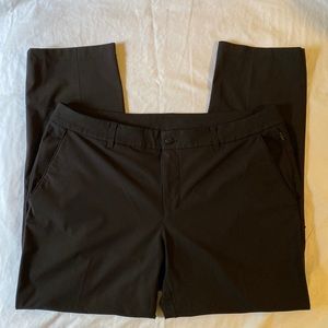 Lululemon Commission Pants - Men’s 40x32 - Black (Warpstreme)